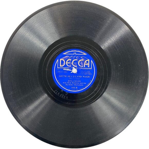 Bing Crosby Hawaiian Paradise 10in 78 RPM Decca 886 - Picture 3 of 4